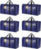 Cryster 6 Pack Moving Bags Heavy Duty, Extra Large Storage Totes Bag with