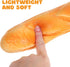 Props(13.78 Inch) IMIKEYA Simulation Food Artificial French Bread Model Decor, Fake Bread Loaf Fake Baguette
