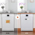 Dishwasher Magnet Clean Dirty Sign, Non-Scratching Strong Magnet or 3M Adhesive Options for Kitchen