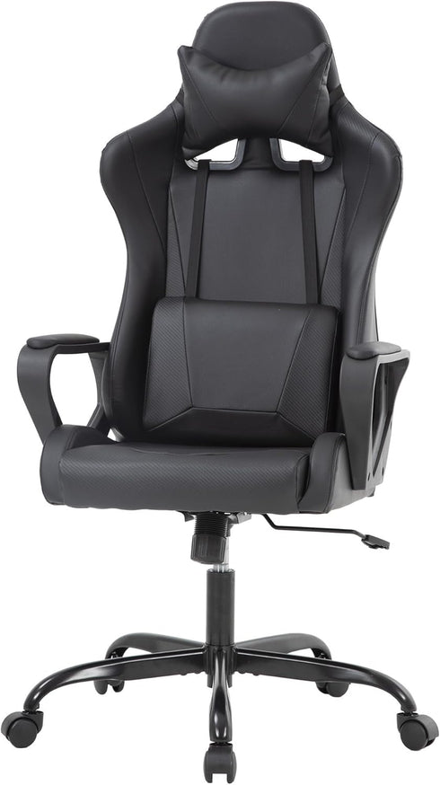 PayLessHere Ergonomic Racing Desk Chair Gaming Chair Computer Chair with Armrests 360 Swivel