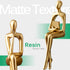 3pcs Gold Decor Thinker Statue, Resin Abstract Man Cutout Art Action Statue Coffee Table Decor for Home Living Room
