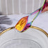 Food Tongs, Baikai Stainless Steel Kitchen Scissor Cooking Barbecue BBQ Grilling and Serving Clips (Rainbow)