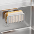TAILI Sponge Holder for Kitchen Sink with Strong Suction Cup, Rustproof Aluminum