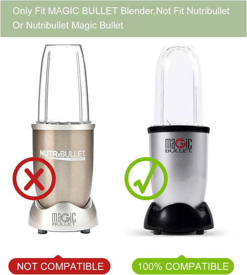 1-pack Magic Bullet Replacement Parts, Cross Blades Compatible with Magic Bullet 250w Blender, Juicer & Mixer