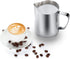 Milk Frothing Pitcher, 20oz Stainless Steel Steaming Pitcher for Coffee Bar, Cappuccino Barista Tools