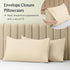 LuxClub 4 PC Full Size Sheet Set, Deep Pockets 16", Wrinkle Free Cooling Sheets, Cream Full