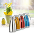Stainless Steel Coffee Pot, Practical Tea Pot with Comfortable Plastic Handle for Serving Coffee, Tea, Hot Chocolate