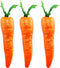 Tegg Artificial Carrot 3PCS Simulation Carrots Artificial Vegetables for Party Home Kitchen