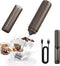 CIRCLE JOY Portable Rechargeable Milk Frother Hanheld, Dual Spring Whisk Electric Coffee
