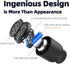 2 1 Fireplace Crackler Sound Box for Electric Fireplace with Remote Control, in Realistic Rechargeable Fire Crackling