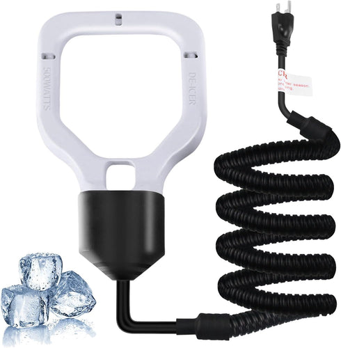 Magoog 500W Chicken Water Heater, 50Gal Chicken Water Deicer for Plastic Waterer,