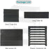 4 Tier Small Shoe Rack, Narrow Stackable Kids Toddler Adult Storage Organizer Shelf for Closet, Entryway, Bedroom