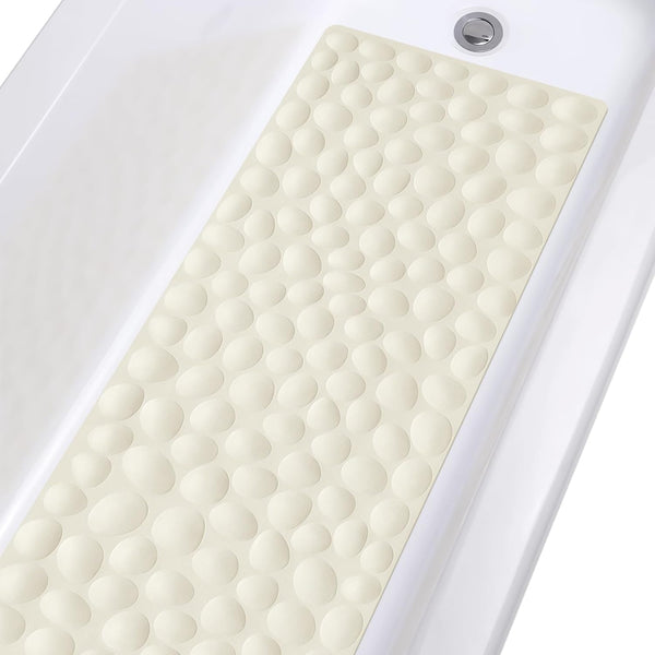 Non-Slip Bathtub Mat OTHWAY Soft Rubber Bathroom Bathmat with Strong Suction Cups