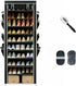 HOACHAN 10-Tier Shoe Rack with Dustproof Cover, Large Capacity Shoes Storage Organizer Holds
