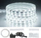 20FT White Rope Lights Outdoor, 12V IP65 Waterproof Led Rope Lights Indoor