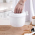 Small Rice Maker Friendly Microwave Rice Cooker, Easy Fast Microwave Cookware for Rice and Pasta