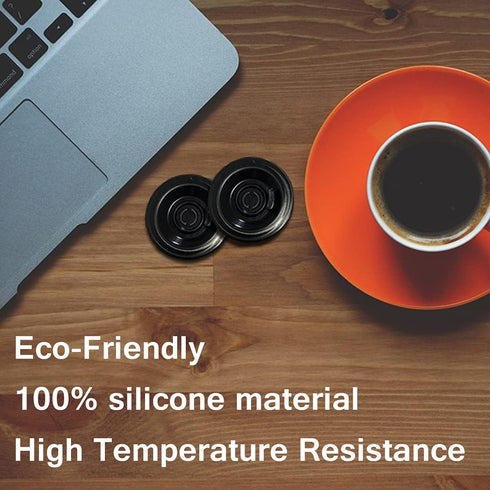 2 Packs 54mm Coffee Backflush Cleaning Disc for Breville Espresso Machines - 100% Silicone
