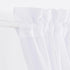 PONY DANCE White Voile Sheer Side Door Window Curtains for Front Door, French Door, Small Window Sidelight, 1 Panel,