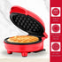 Holstein Housewares Red Personal Non-Stick Waffle Maker - 4-inch Waffles in Minutes