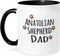 3dRose Anatolian Shepherd Dog Dad Mug, 11 oz, Black