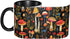11 Oz Yrebyou Mushroom Coffee Mug for Women Ceramic Tea Cup Novelty Mugs for Office Home Kitchen