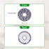 neutop Replacement Mopping Pads Microfiber Mop Cloths for Ecovacs Deebot X1 Turbo, 4-Pack