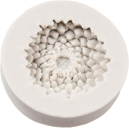 Chrysanthemum Flower Silicone Mold, Flower Fondant Molds for Cake Decoration, Chocolate Candy, Cupcake Topper, Sugar