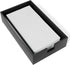 TiHau Acrylic Guest Towel Napkin Holder, Black Bathroom Paper Hand Towels Storage Tray, Disposable Paper Towel Holder
