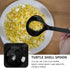 Hemoton 5pcs Melamine Soup Ladle, Long Handle Asian Soup Spoon for Cooking Gravy