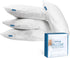 Moonsea King Pillow Protectors, Waterproof 2 Pack, Zippered King Size 20x36 inch Pillow Covers