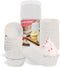 500pcs Standard White Cupcake Liners, Food Grade Non-Stick Greaseproof Muffin Wrappers by Bake Choice