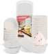 500pcs Standard White Cupcake Liners, Food Grade Non-Stick Greaseproof Muffin Wrappers by Bake Choice