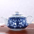 Blue and White Porcelain Teapot, Ceramic Chinese Teapot for Household and Desktop Decor