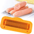 Multifunctional Hot Dog Sausage Cutter, Ham Slicer Kitchen Slicing Tool with Sharp Stainless Steel Blade for Slicing
