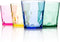 SCANDINOVIA 8 oz Unbreakable Premium Juice Glasses, Set of 4, BPA Free, Dishwasher Safe