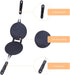 TOPINCN Waffle Cone Maker, Nonstick Coating Baking Pan for Egg Rolls and Pancakes, Multifunctional Maker