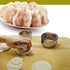 Biscuit Cutters, 3 Pcs Round Cookie Cutters, Stainless Steel Dumpling Cutters, Cake Pastry Molds for Baking