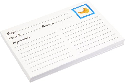 C.R. Gibson Q12-25450 Recipe Cards, One Size, Multicolor