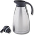 Tablecraft Stainless Steel Vacuum Coffee Carafe, 68 Ounce Thermal Insulated Dispenser for Hot and Cold Beverages