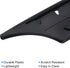PATIKIL Plastic Safety Knife Cover Sleeves, 2 Pack for 7" Nakiri Knife, Universal Blade Protector, Black