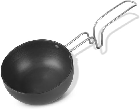 Scratch Resistant Mini Tadka Pan, Large Tadka Pan for Eggs, Spices, Melting Butter, 4 Inch