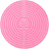 Silicone Baking Mat Cake Mat, Round with Measurements for Pastry Baking Sheet, Non-Stick, Pink