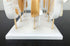 Wood Cakesicle Stand Display, 12 Count Popsicle Sticks Holder for Dessert Table at Wedding, Shower, Birthday Parties