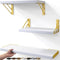 BAYKA Wall Shelves for Bedroom Decor, Floating Wall Shelves for Living Room