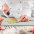 Tempered Glass Cutting Boards Set of 2, Clear Non-Slip Feet, Heat & Scratch Resistant, 12"x16" & 8"x12"