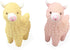 2pcs Resin Mini Alpacas, Miniature Figurines, Accessories, Animals for Fairy Garden, Plant