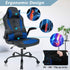 Gaming Chair, High Back Office Chair Ergonomic Desk Chair PC Racing Chair with Headrest Lumbar Support & Flip-up Arms