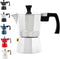 GROSCHE Milano Moka Pot | 3 Espresso Cup - 5 oz | Stovetop Espresso Percolator & Coffee Maker