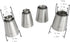 Sultan Piping Nozzle 4PCS 304 Stainless Steel Russian Piping Tips for Baking, Icing, Decorating Cookies, Cupcakes