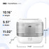 4L 28 36H Dreo Smart Humidifiers for Bedroom, Top Fill Supersized Humidifier Large Room with dB, Runtime